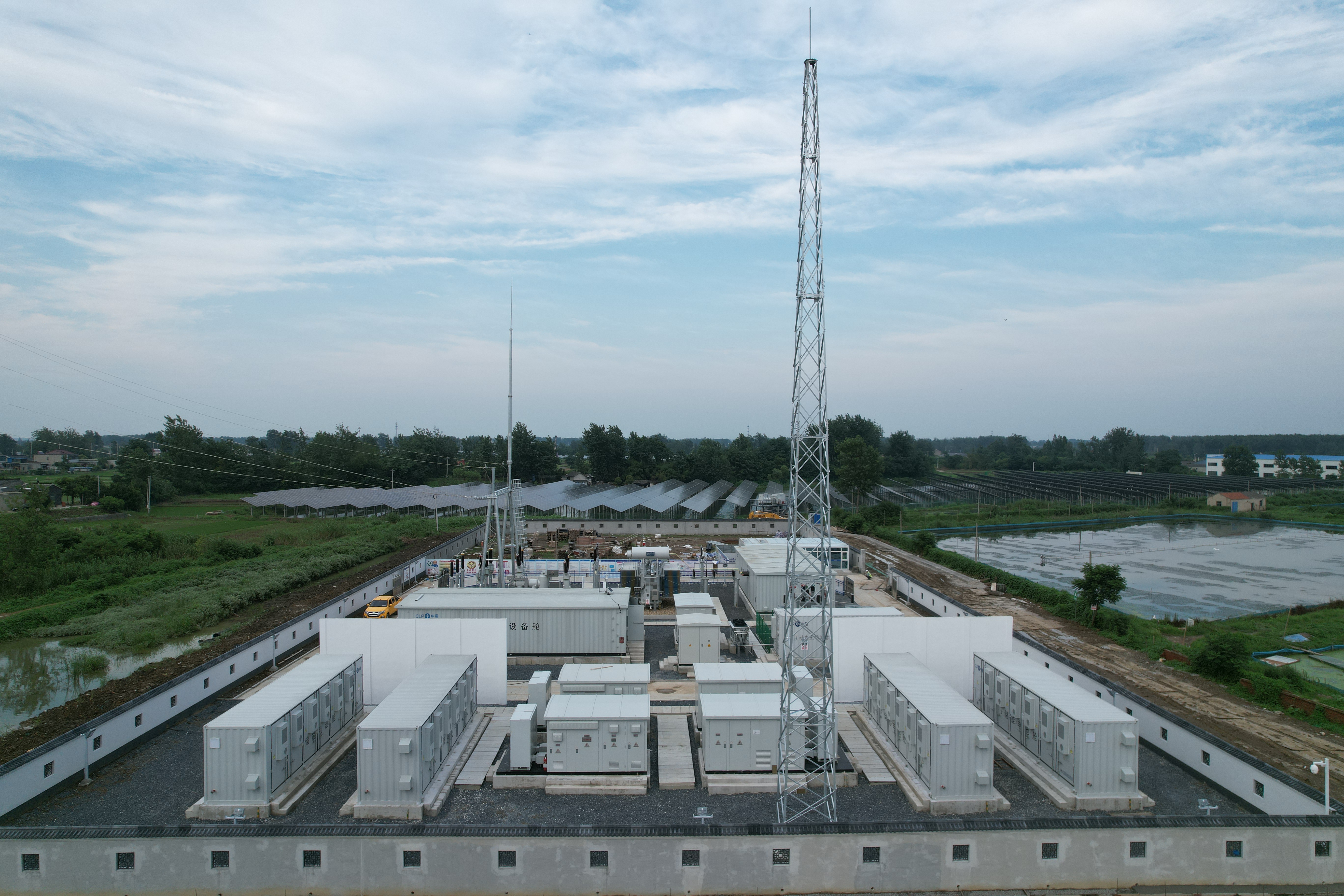 Battery Energy Storage System at Yangzhou Gongdao Solar Power Station