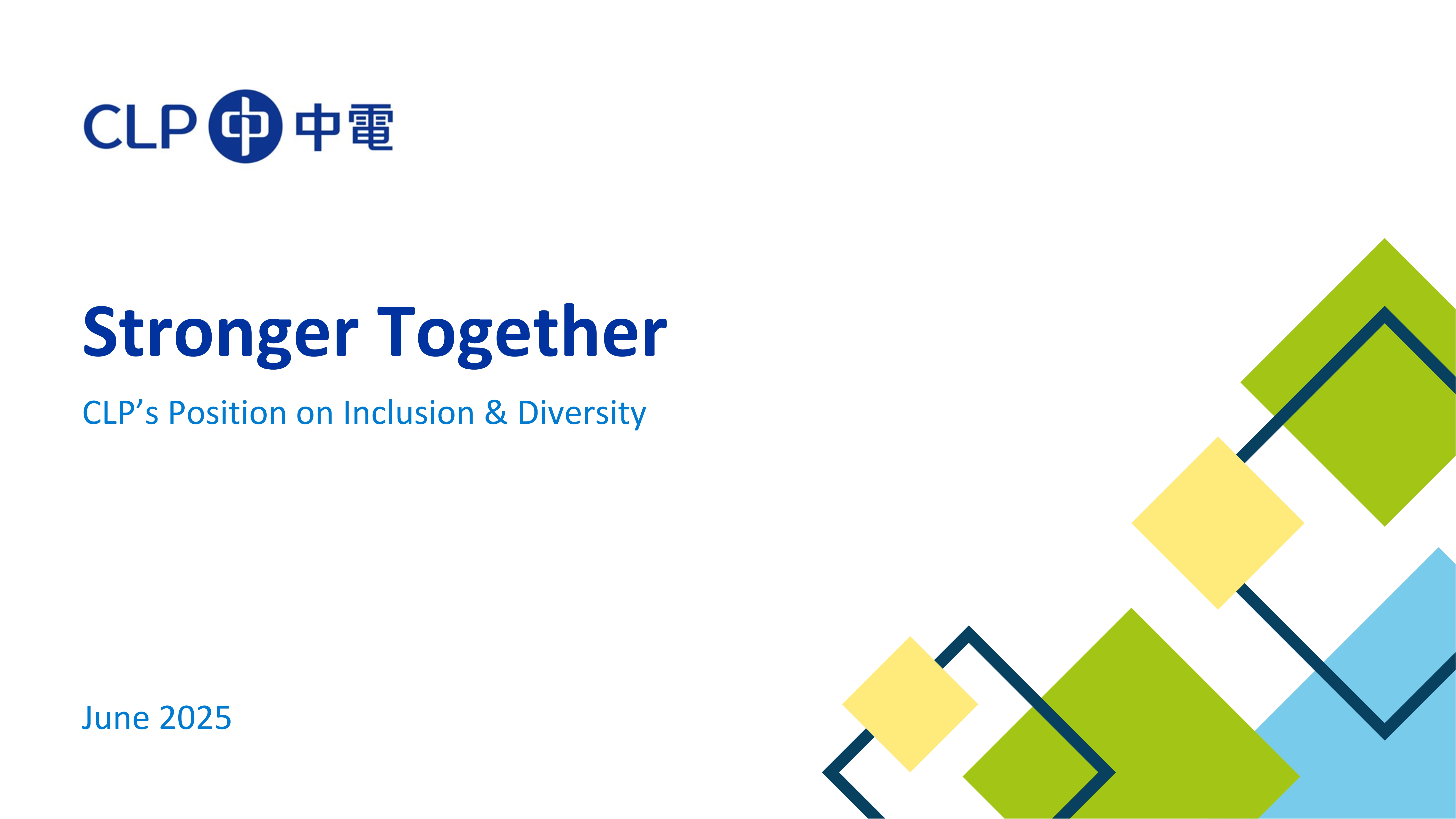 Inclusion and Diversity Position Statement