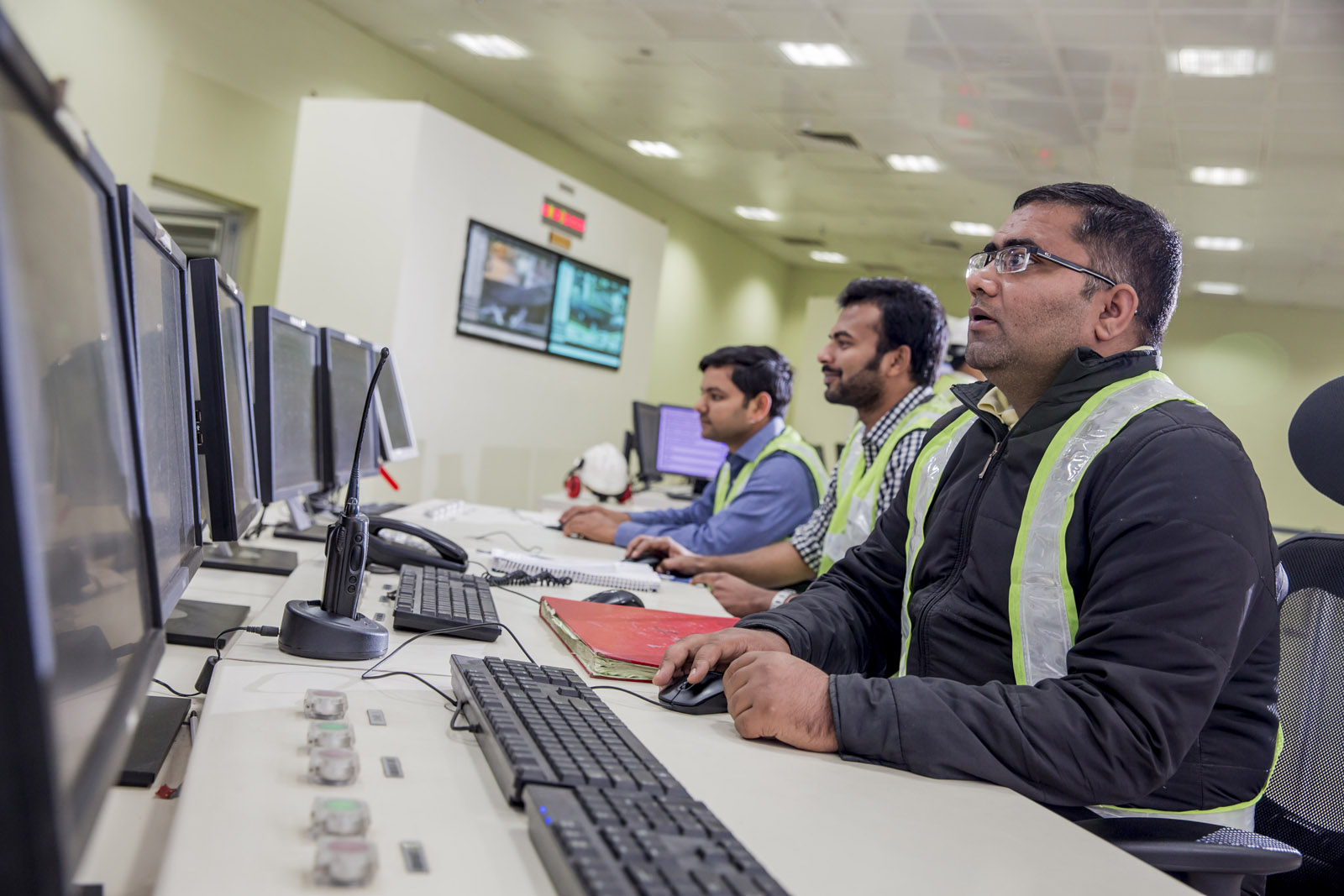 Control centre at Jhajjar Power Station