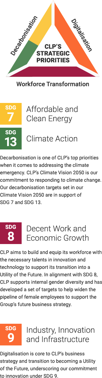 CLP's Strategic Priorities